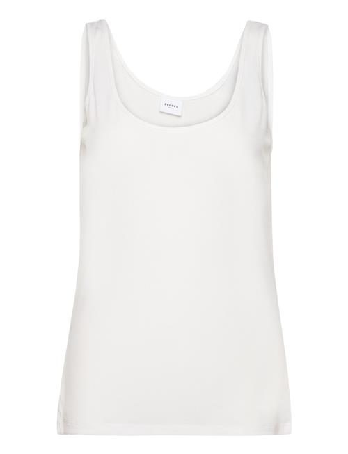 Se Vila Vijenni S/L Top/Su/Cur - Noos Vila White ved Booztlet