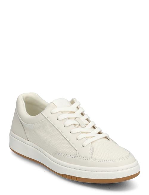 Lauren Ralph Lauren Hailey Iv Canvas & Nappa Leather Sneaker Lauren Ralph Lauren White