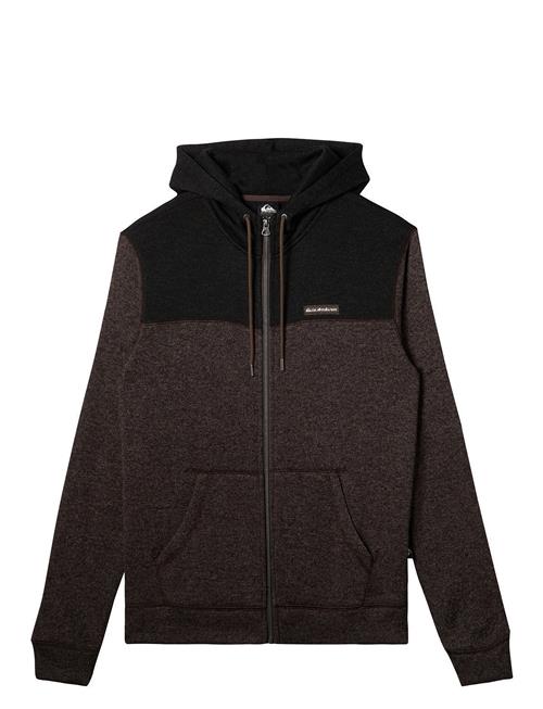 Se Quiksilver Keller Block Zip Quiksilver Brown ved Booztlet