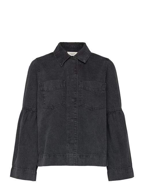 Hannali Ls Denim Jacket NORR Black