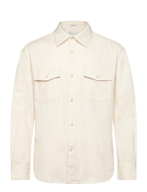 GANT Rel Utility Shirt GANT Cream