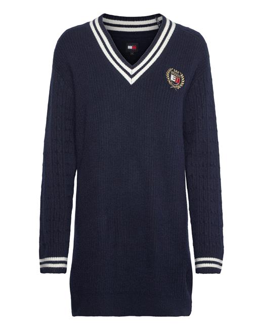 Tommy Jeans Tjw Crest Sweater Dress Tommy Jeans Navy