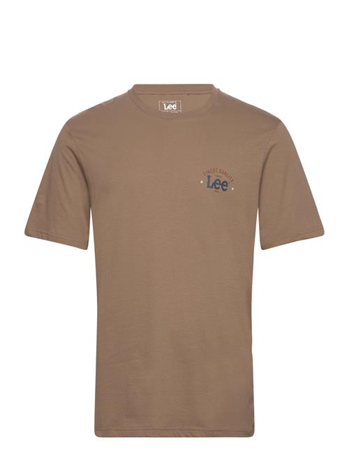 Big Logo Tee Lee Jeans Brown