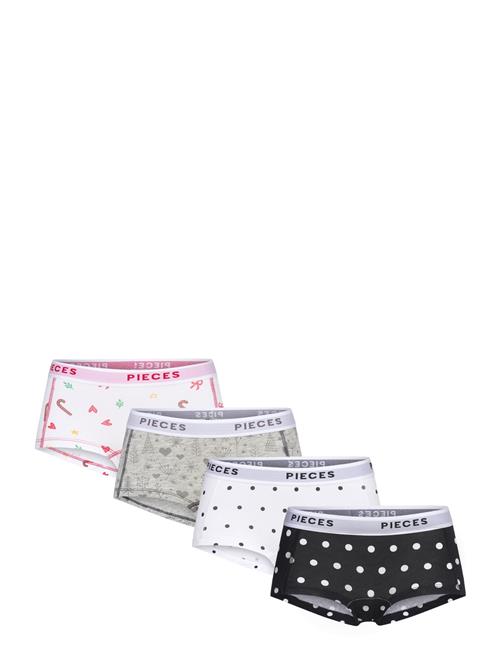 Pieces Pclogo Lady Dots 4-Pack Pieces Black