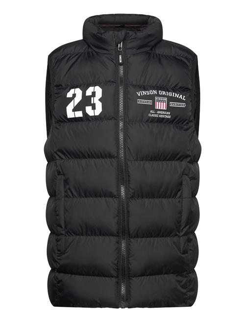 VINSON Janus Reg Vest Cot Vin Jrb Otw VINSON Black