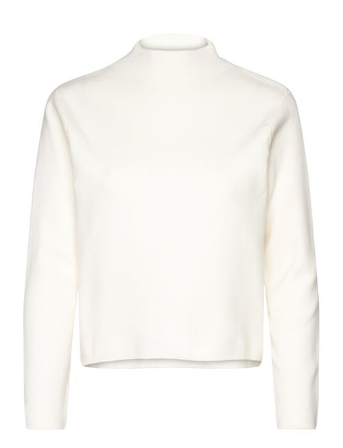 Mango Perkins-Neck Sweater Mango White