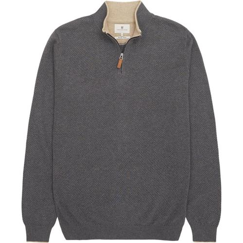 Hansen & Jacob - Half-Zip Diamond Strik