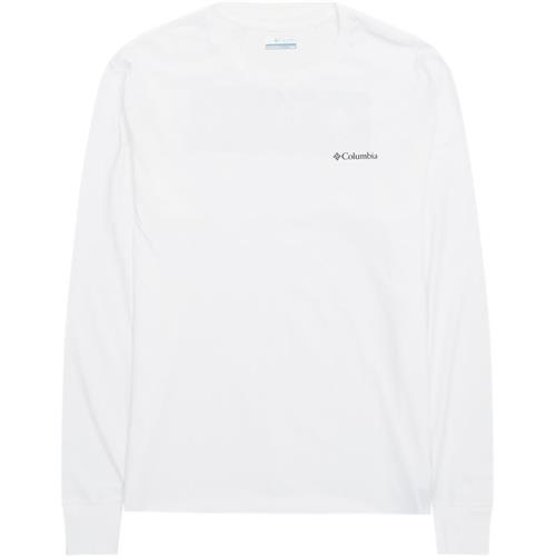 Columbia North Cascades Long Sleeve Tee White