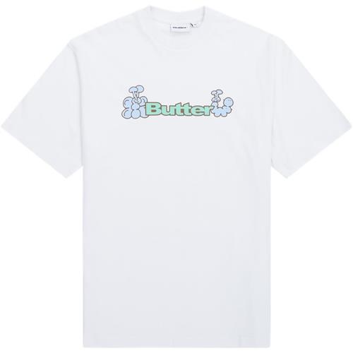 Butter Goods Bugs Logo Tee T-shirts Hvid