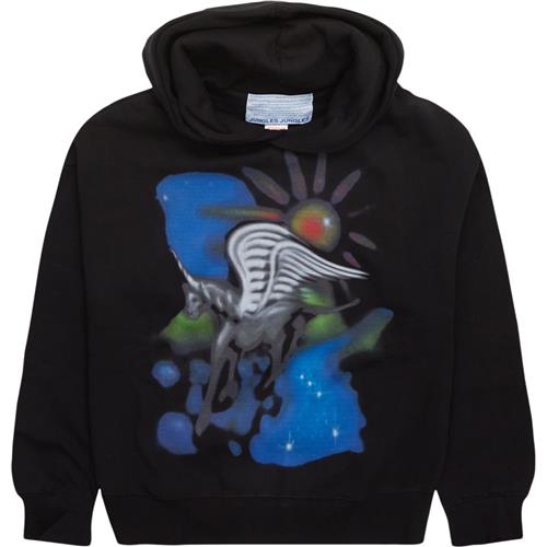 Jungles Jungles Pty Itd Unicorn Hoodie Black