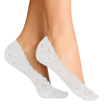 Falke KGaA Falke Strømper Vedette Women No Show Sock Hvid polyamid Str 41/42 Dame