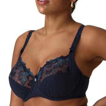 PrimaDonna Bh Deauville Wire Bra Marine mønster D 85 Dame