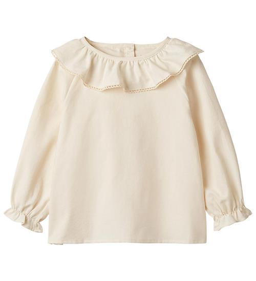 Se Wheat Wheat Bluse - Elin - Eggshell ved KidsWorld