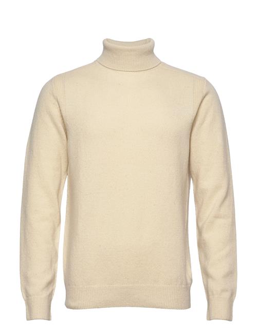 Anerkjendt Aknico Solid Roll Neck Lambswool Anerkjendt Cream