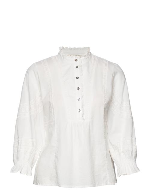 Se ODD MOLLY Cassandra Blouse ODD MOLLY White ved Booztlet