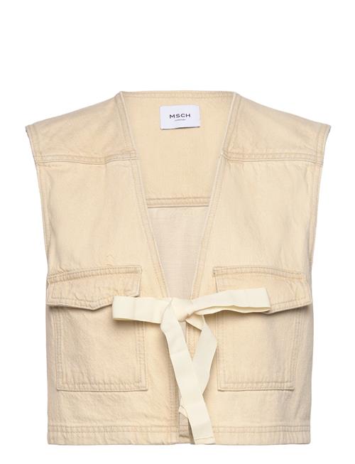 Mschphelina Ida Denim Vest MSCH Copenhagen Beige