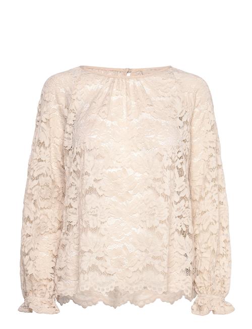 Se FREE/QUENT Fqcarla-Blouse FREE/QUENT Beige ved Booztlet