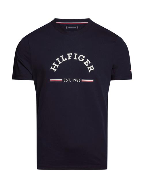 Se Tommy Hilfiger Rwb Arch Gs Tee Tommy Hilfiger Navy ved Booztlet