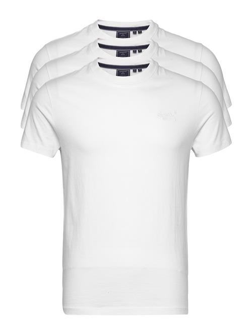 Se Superdry Vle Tee Triple Pack Superdry White ved Booztlet