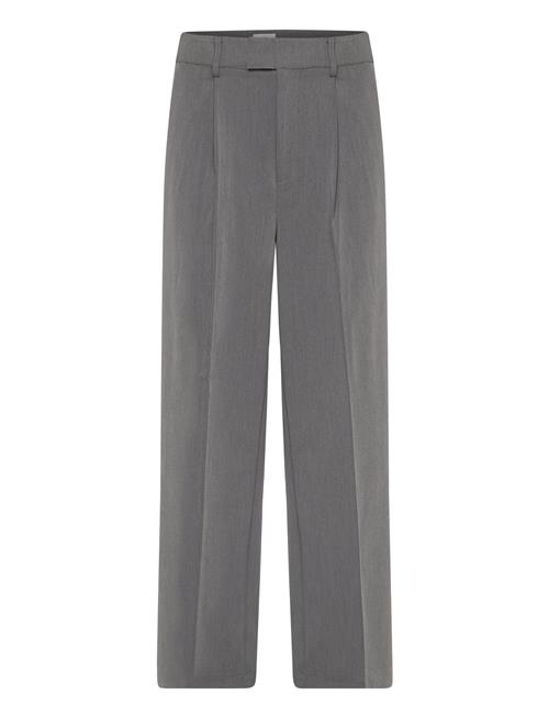 Se Kaffe Kasolvej Wide Pants Hw Kaffe Grey ved Booztlet