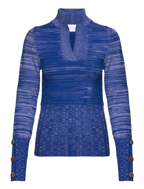 Hosbjerg Lania Knit Turtleneck Hosbjerg Blue