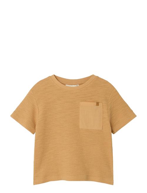 Se Lil'Atelier Nmmhonjo Ss Loose Top Lil Lil'Atelier Beige ved Booztlet