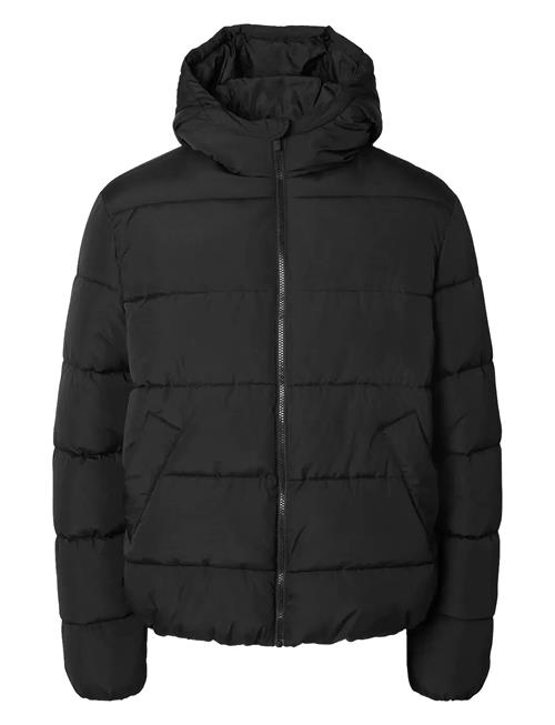 Slhlance Heavy Puffer Jacket Selected Black
