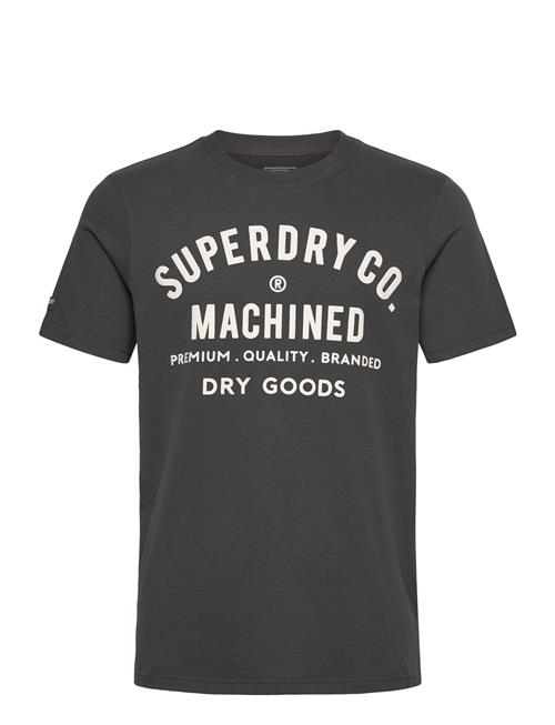 Superdry Machined Goods Workwear Tee Superdry Black