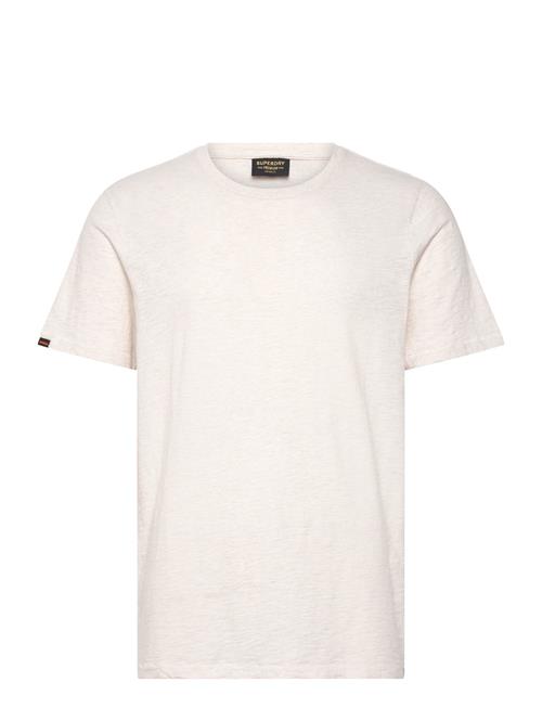 Superdry Crew Neck Slub Ss T-Shirt Superdry Beige