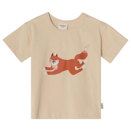 Kuling GOTS Santorini T-shirt Madelen Möllard Fox | Beige | 74/80 cm