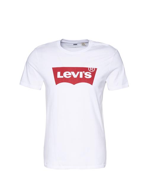 LEVI'S ® Bluser & t-shirts 'Graphic Set In Neck'  rød / hvid