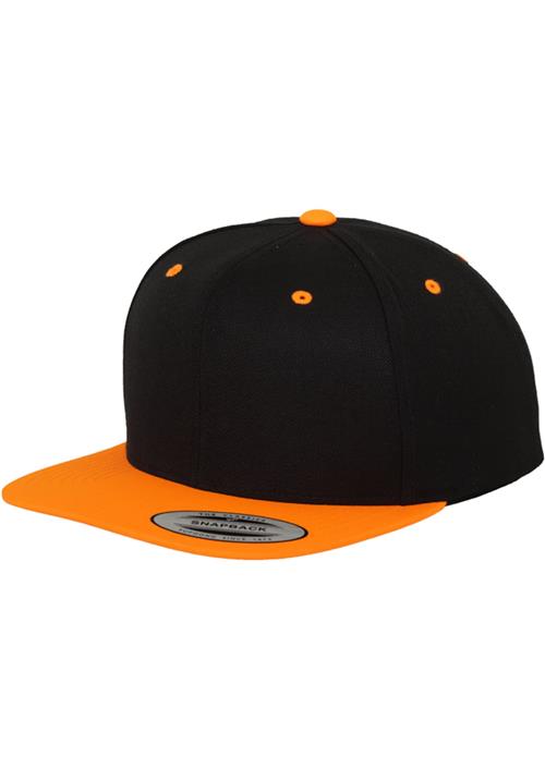 Flexfit Hætte  neonorange / sort