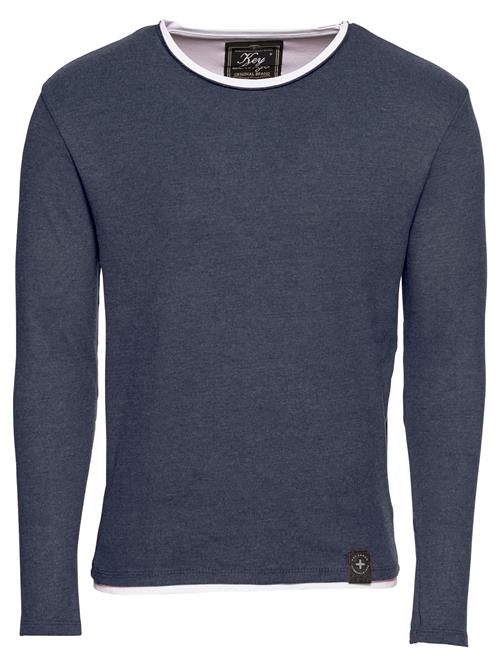 Se Key Largo Pullover 'Sarasota'  dueblå / hvid ved About You