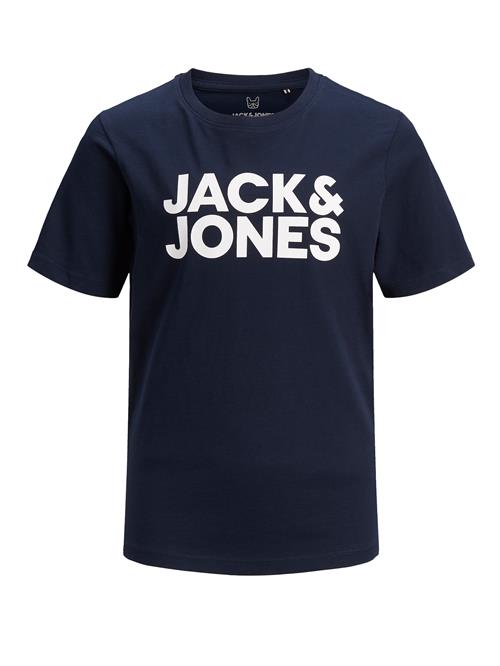 Se Jack & Jones Junior Shirts  navy / naturhvid ved About You