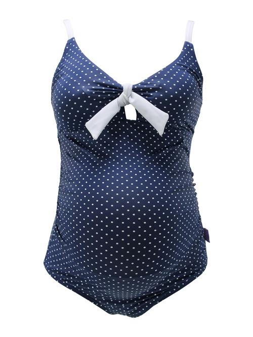 petit amour Badedragt 'Antonie'  navy / hvid