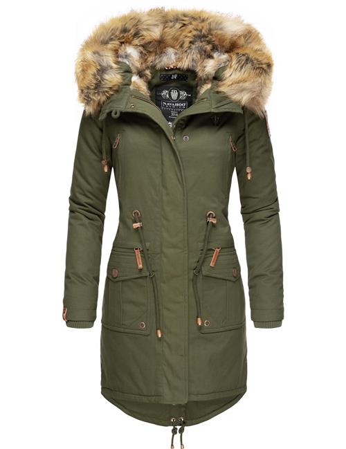 NAVAHOO Vinterparka 'Rosinchen'  khaki