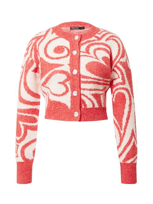 Nasty Gal Cardigan  melon / hvid