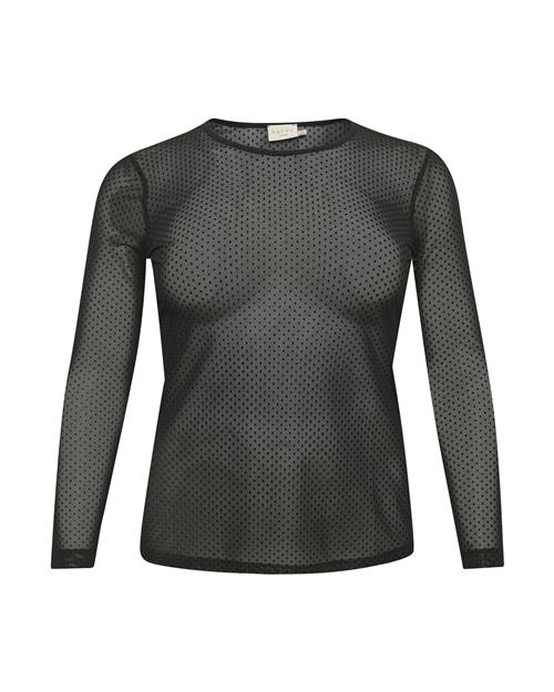 Se KAFFE CURVE Shirts 'Flocku'  sort ved About You