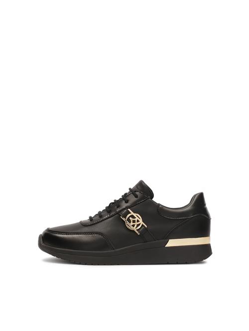 Kazar Sneaker low  guld / sort