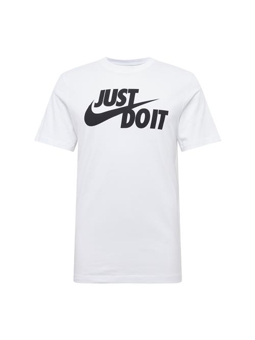 Nike Sportswear Bluser & t-shirts 'Swoosh'  sort / offwhite