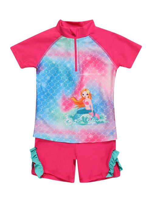 PLAYSHOES UV-beskyttelse 'Schwimmshirt + Badehose'  blandingsfarvet / pink