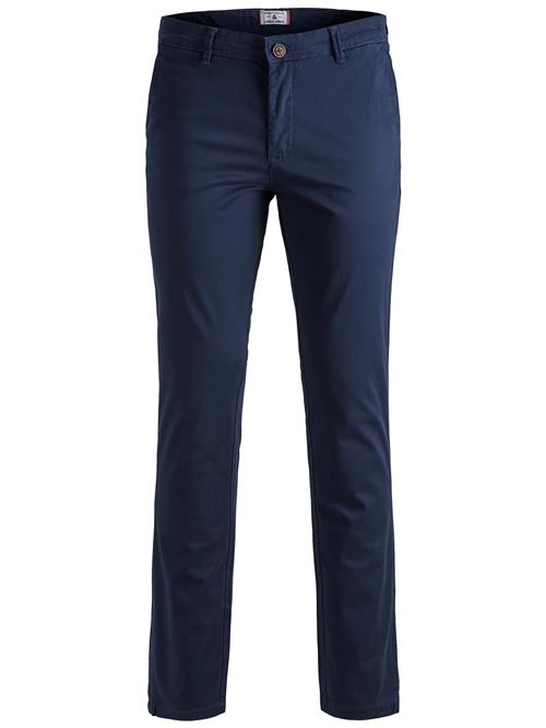 Se Jack & Jones Plus Lærredsbukser 'JJIMARCO'  navy / brun ved About You