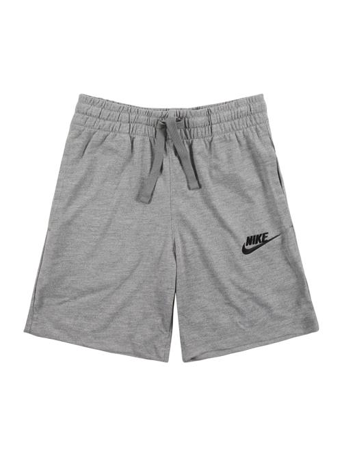 Nike Sportswear Bukser  grå / sort