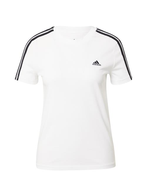 Se ADIDAS SPORTSWEAR Funktionsbluse 'Essentials'  sort / hvid ved About You