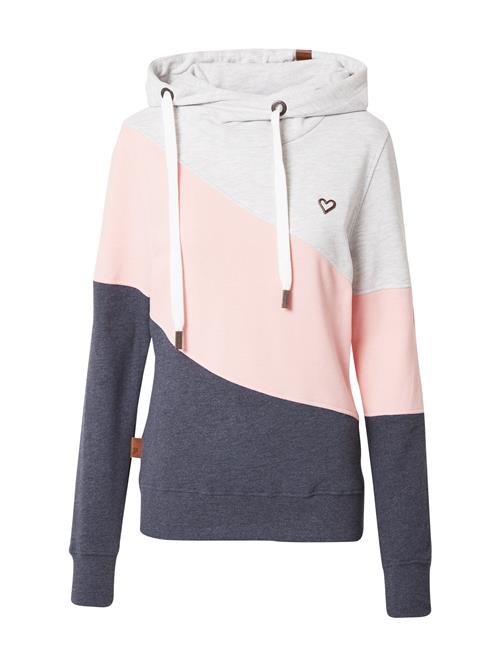 Alife and Kickin Sweatshirt 'StacyAK'  blå-meleret / brun / rosé / hvid-meleret