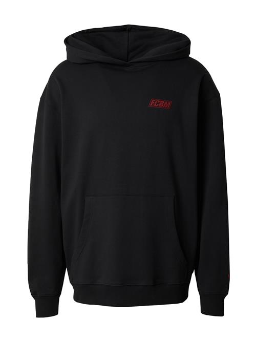 FCBM Sweatshirt 'Elia'  mørkerød / sort