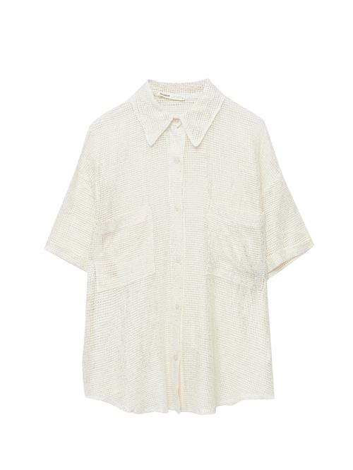 Pull&Bear Bluse  ecru