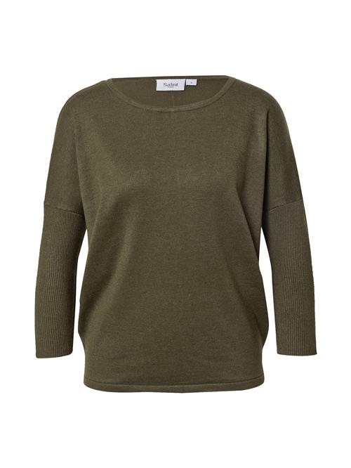 SAINT TROPEZ Pullover 'Mila'  mørkegrøn