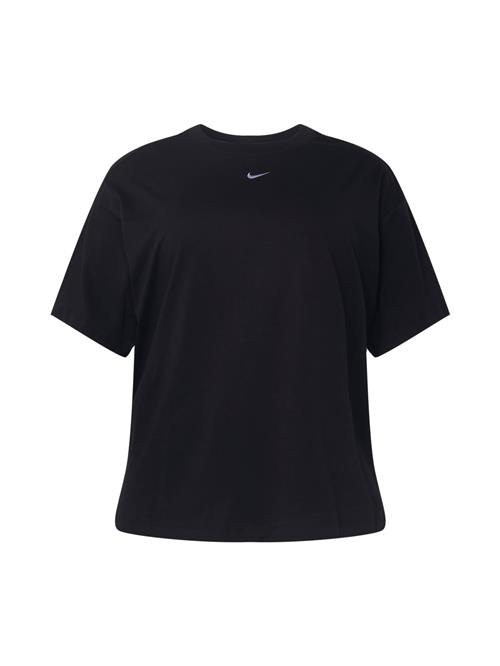 Nike Sportswear Funktionsbluse  sort / hvid