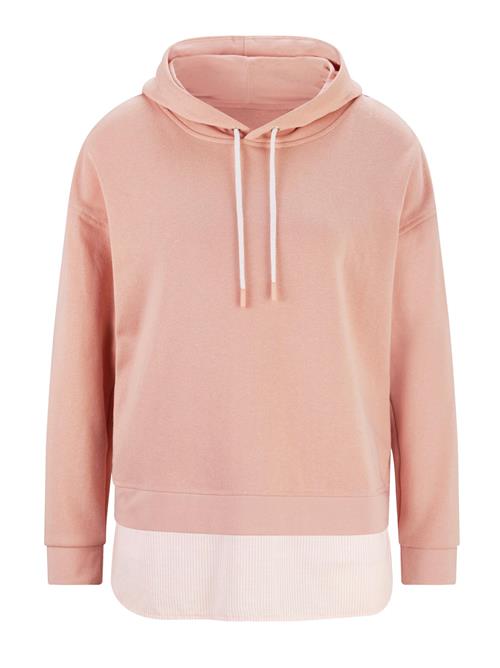 Rick Cardona by heine Sweatshirt  pastelpink / hvid